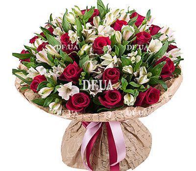 Giant bouquet of flowers