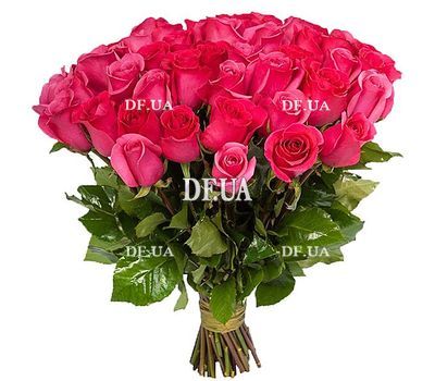 Dutch pink roses bouquet