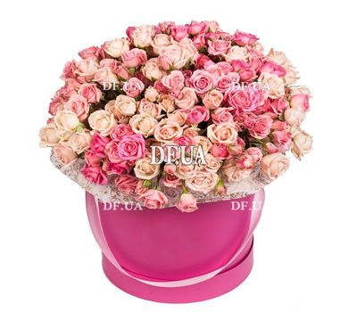 Box of bush roses