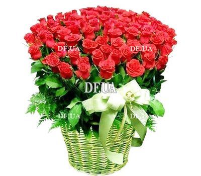 101 import roses in the basket
