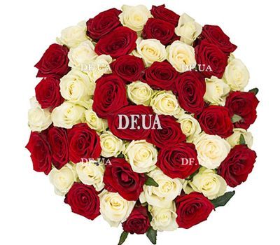 Bouquet of 45 roses - view 1