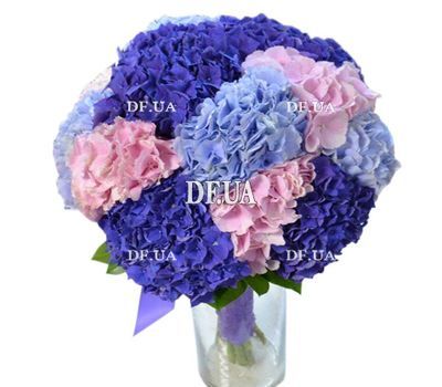 Bouquet of hydrangeas