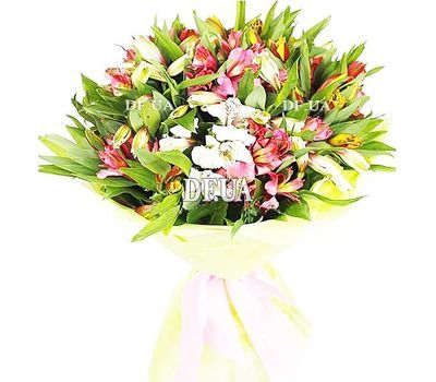 Bouquet with alstroemerias
