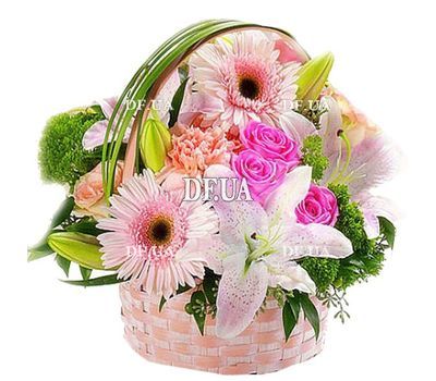 Flower basket for your beloved