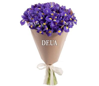 Irises in a bouquet