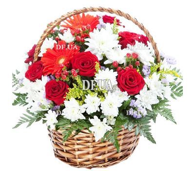 Composition from flowers