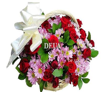 Flower basket for dad