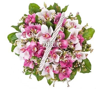 Basket of flowers for anniversary