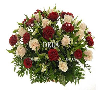 Luxury basket of flowers