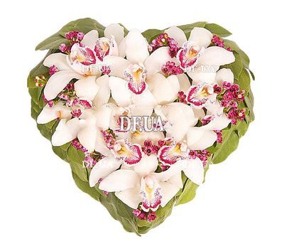 Heart of flowers