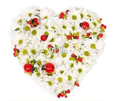 Heart of flowers