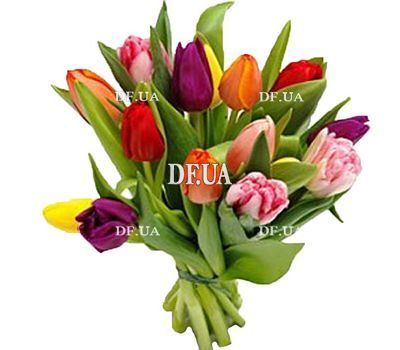 15 tulips bouquet