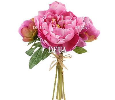 5 pink peonies bouquet