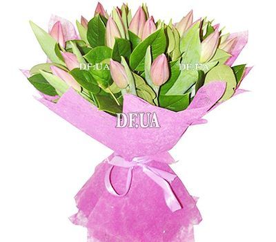 Bouquet of 21 tulips
