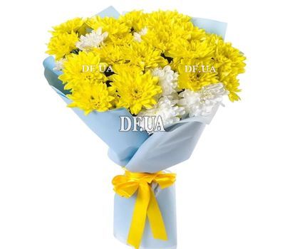 Bouquet with chrysanthemums