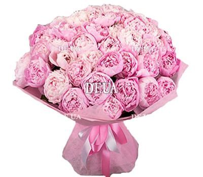 Bouquet of pink peonies