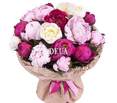 Bouquet with peonies