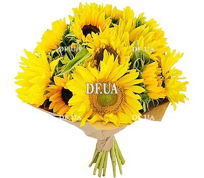 Bouquet with sunflowers