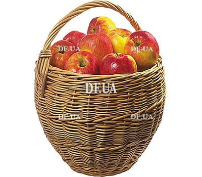Basket with apples