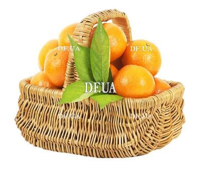 Basket of tangerines