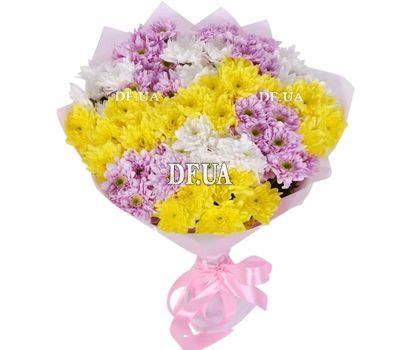 Beautiful bouquet of chrysanthemums