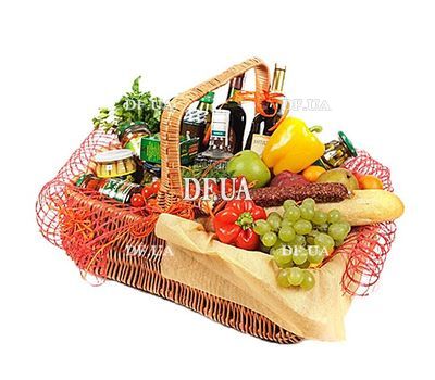 Gift Grocery Set in the Basket