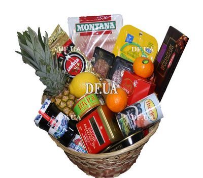 Festive food basket