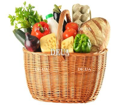 Grocery basket as a gift to buy