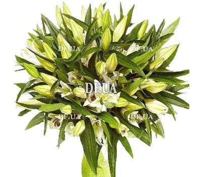 Chic bouquet of lilies