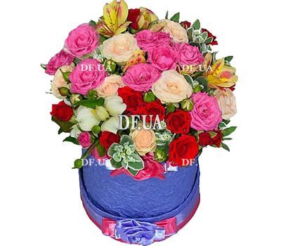 Flowers in the box for mom