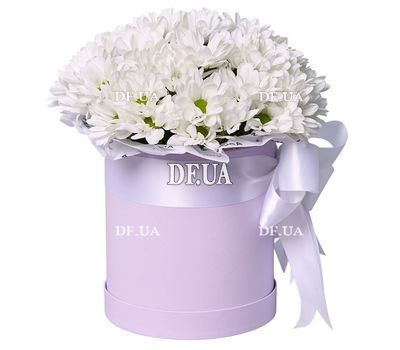 Flowers in a round box