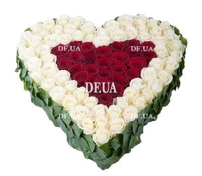 101 rose heart