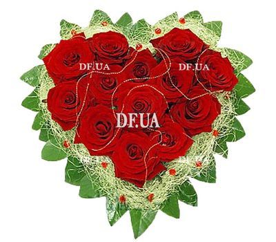 Heart of roses
