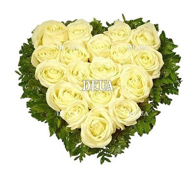 Heart-shaped flowers