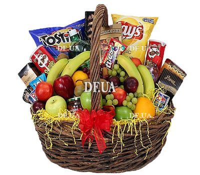 Gift basket for a man