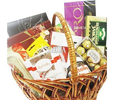Large basket of sweets