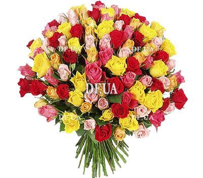 Large bouquet of roses