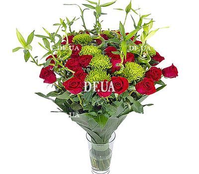 Bouquet of flowers for the man