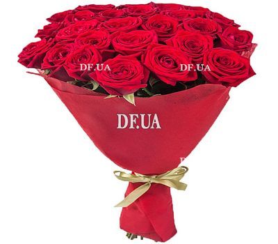 25 red roses