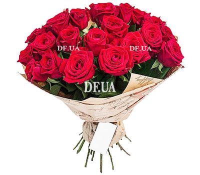 Bouquet of 27 red roses