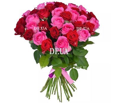 Bouquet of 35 roses 70 cm