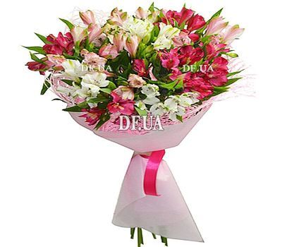 Bouquet of alstroemerias