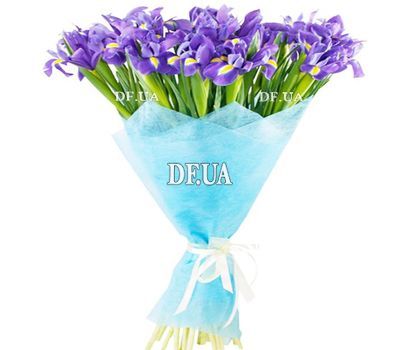 Bouquet of blue irises