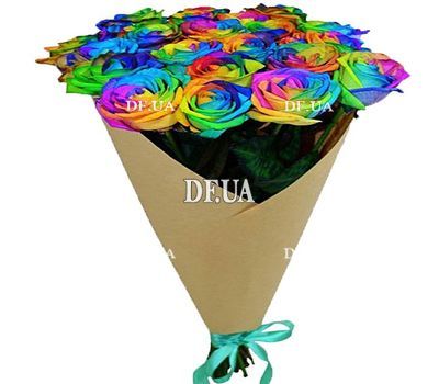 Bouquet of Rainbow Roses