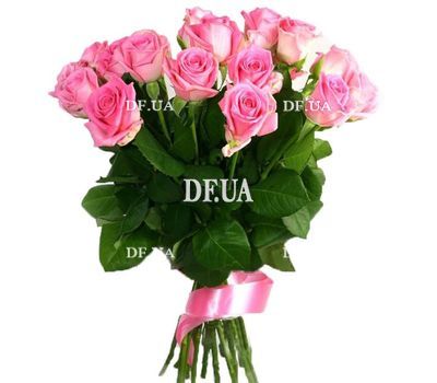 17 pink roses