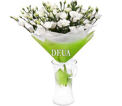 Eustoma in bouquet