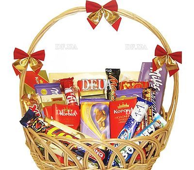 A basket of sweets to buy