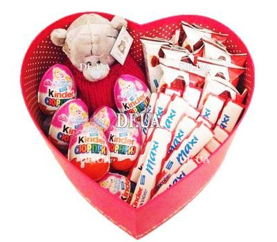 Soft toy and kinder in box