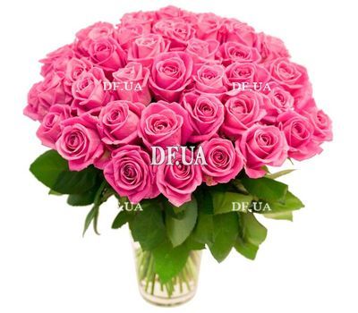 Huge bouquet of pink roses