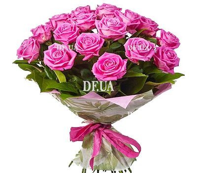 21 pink roses